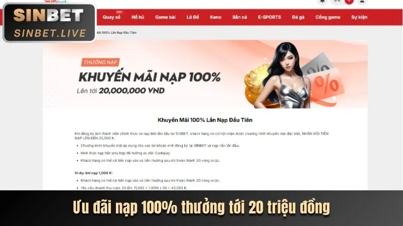 Màn hình xác nhận đăng nhập thành công vào 56win